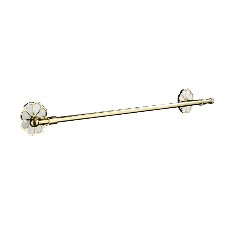 Metal Simple Bathroom Accessories as a Single Piece or in a Set in Gold