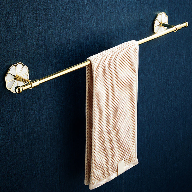 Metal Simple Bathroom Accessories as a Single Piece or in a Set in Gold