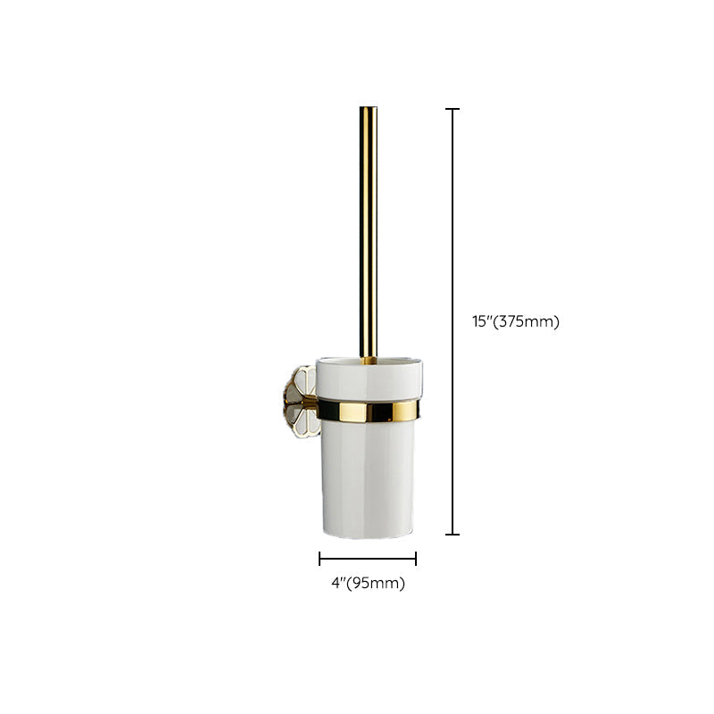 Metal Simple Bathroom Accessories as a Single Piece or in a Set in Gold