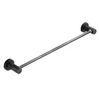 Metal and marble bathroom accessories as a single piece or as a set in black
