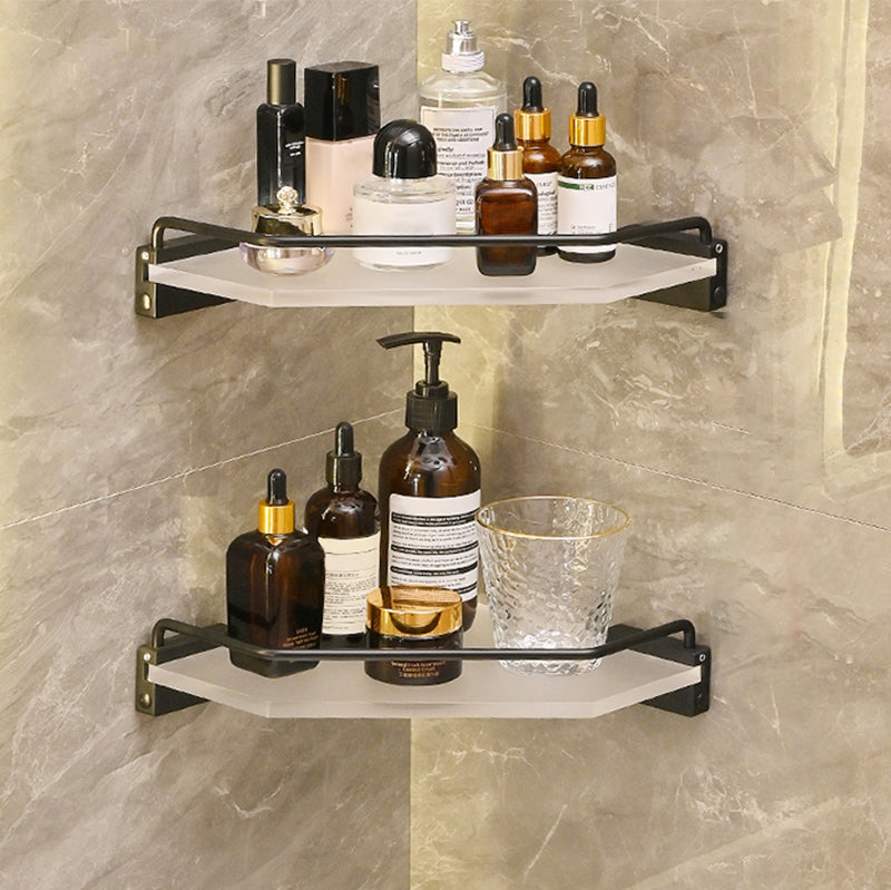 Metal and acrylic bathroom accessories as a single piece or in a set in black