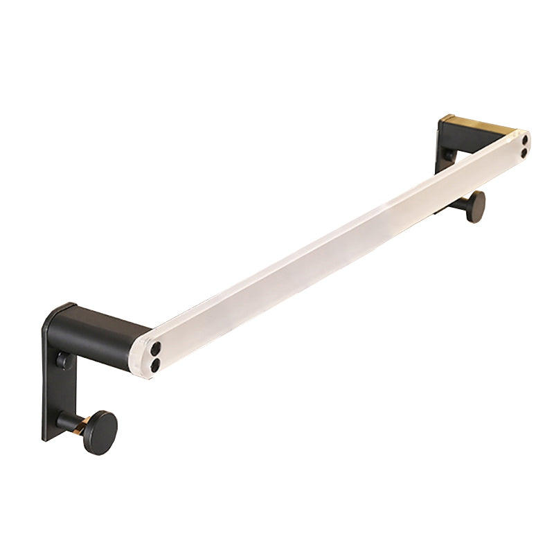 Metal and acrylic bathroom accessories as a single piece or in a set in black