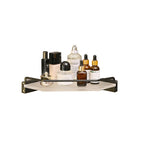 Metal and acrylic bathroom accessories as a single piece or in a set in black