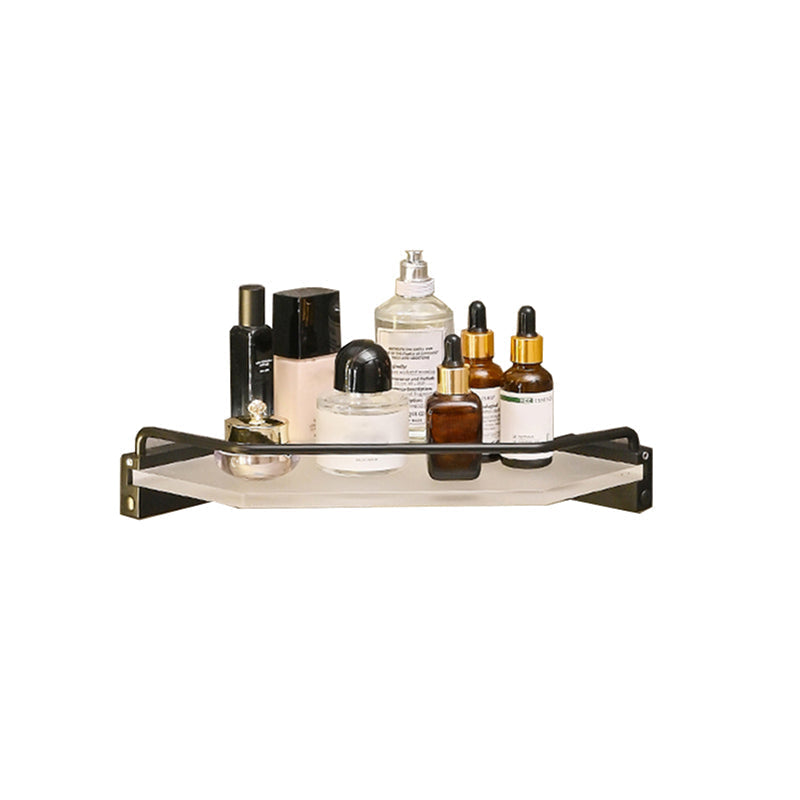 Metal and acrylic bathroom accessories as a single piece or in a set in black
