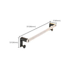 Metal and acrylic bathroom accessories as a single piece or in a set in black