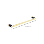 Metal and Marble Bathroom Minimalist Accessory as a Single Piece or in a Set in Gold