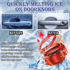 Portable Car Heater | Solar Rechargeable De-Icer | Fast Defrost Device for Cars & Homes