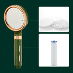 Contemporary Shower Head Wall Mounted Plastic Handheld Shower Head