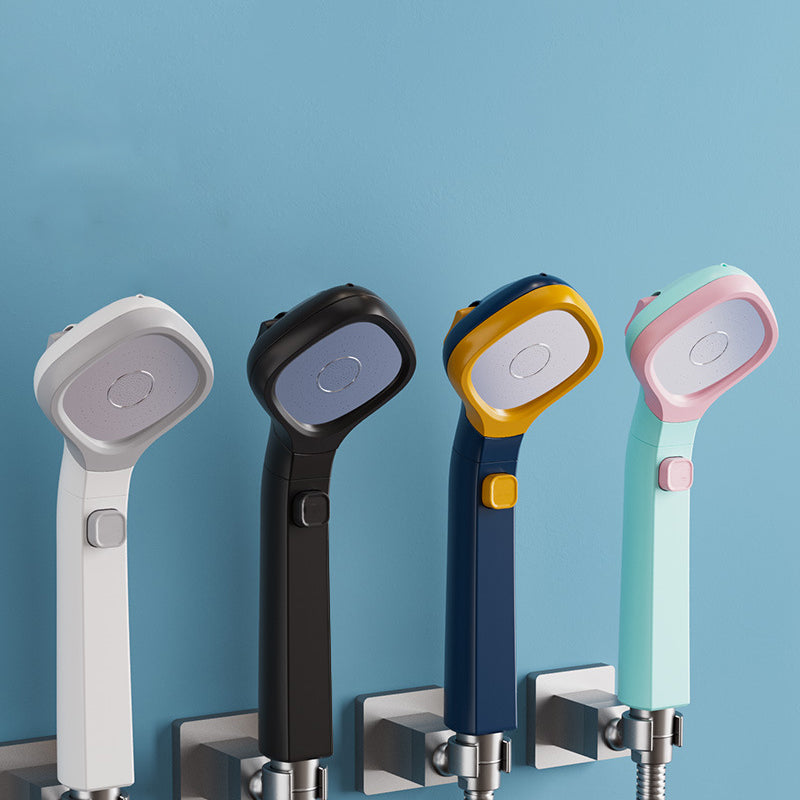 Modern Plastic Showerhead Wall-mounted Showerhead with Adjustable Water Flow
