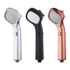 Modern Plastic Showerhead Wall-mounted Showerhead with Adjustable Water Flow