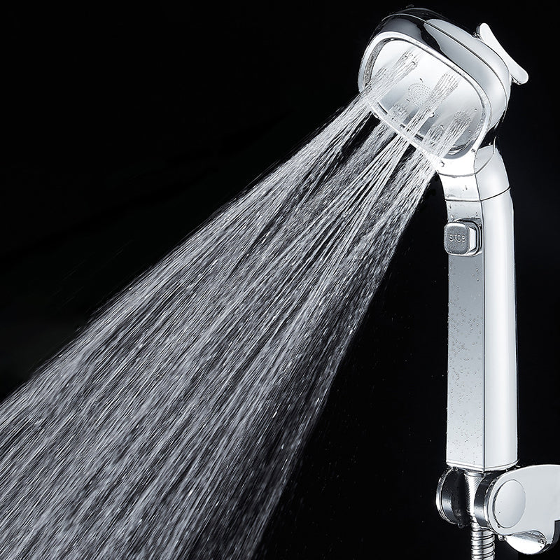 Modern Plastic Showerhead Wall-mounted Showerhead with Adjustable Water Flow