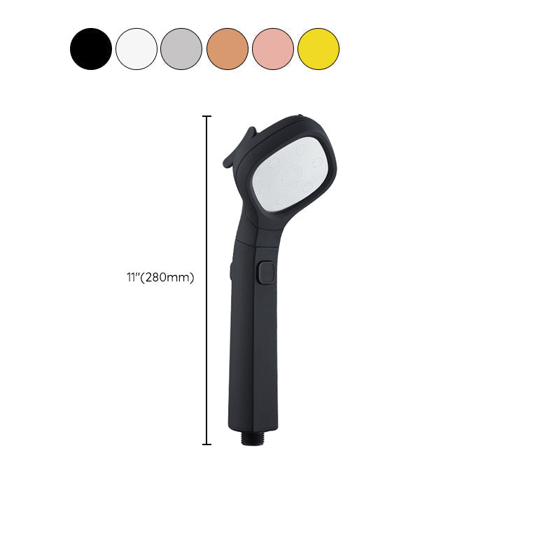 Modern Plastic Showerhead Wall-mounted Showerhead with Adjustable Water Flow
