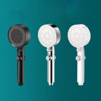 Plastic Bathroom Shower Head Wall Mounted Shower Head with Adjustable Spray Pattern