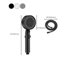Plastic Bathroom Shower Head Wall Mounted Shower Head with Adjustable Spray Pattern