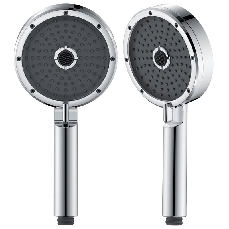 Matt Black Hand Shower Modern 3-Stream Round Wall Mounted Hand Shower