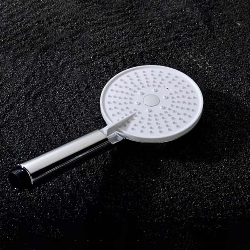 Matt Black Hand Shower Modern 3-Stream Round Wall Mounted Hand Shower