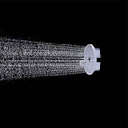 Matt Black Hand Shower Modern 3-Stream Round Wall Mounted Hand Shower