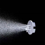 Matt Black Hand Shower Modern 3-Stream Round Wall Mounted Hand Shower