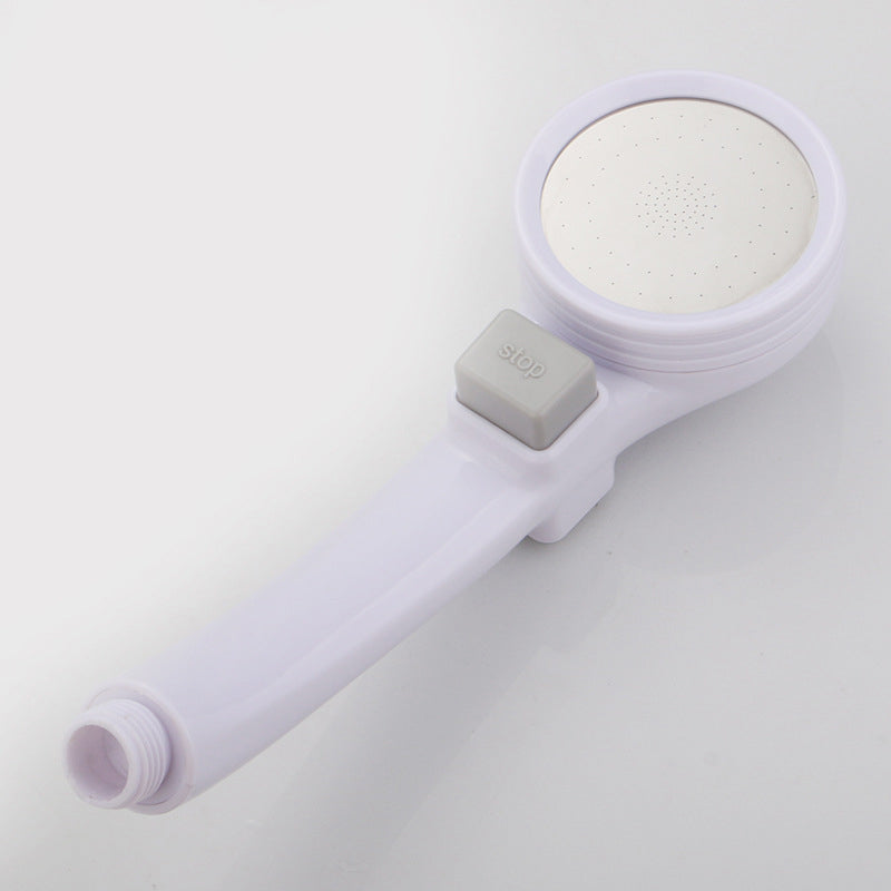 Modern Plastic Shower Head Bathroom Wall Mounted Shower Head