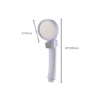 Modern Plastic Shower Head Bathroom Wall Mounted Shower Head