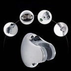 Plastic Handheld Showerhead Bathroom Showerhead with Adjustable Water Flow
