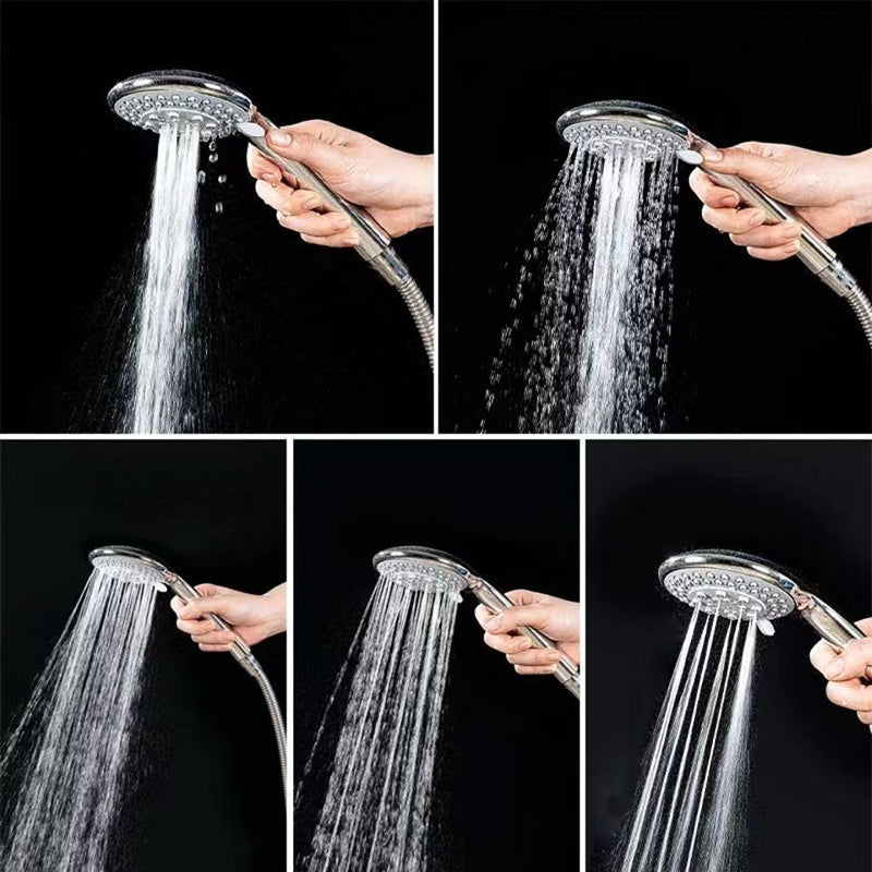 Plastic Handheld Showerhead Bathroom Showerhead with Adjustable Water Flow