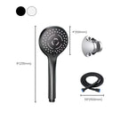 Plastic Handheld Showerhead Bathroom Showerhead with Adjustable Water Flow