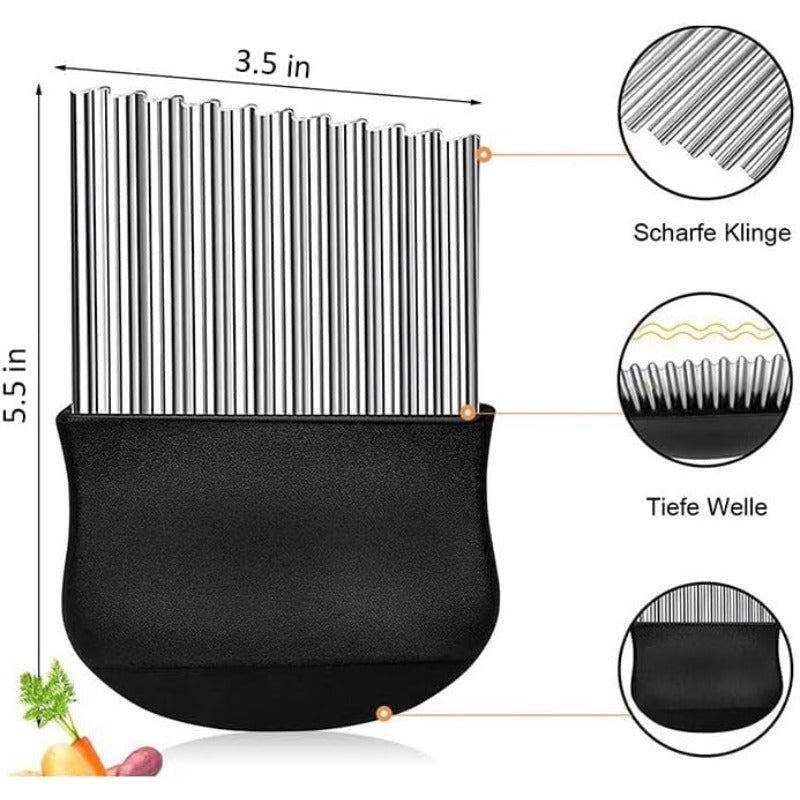 Stainless Steel Crinkle Cutter