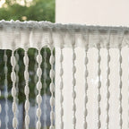 BohoDream Bed Canopy with Beads for Bedroom or Play Corner