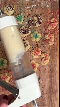 Cookie Press Kit | 20 Stainless Steel Discs & 4 Nozzles | Adjustable Size & Easy Clean | BakeJoy