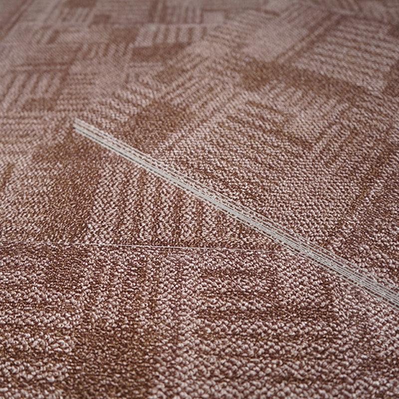 Living Spaces Square Vinyl Flooring Peel and Stick Fabric Look PVC Floor Covering