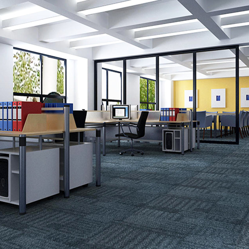 Living Spaces Square Vinyl Flooring Peel and Stick Fabric Look PVC Floor Covering