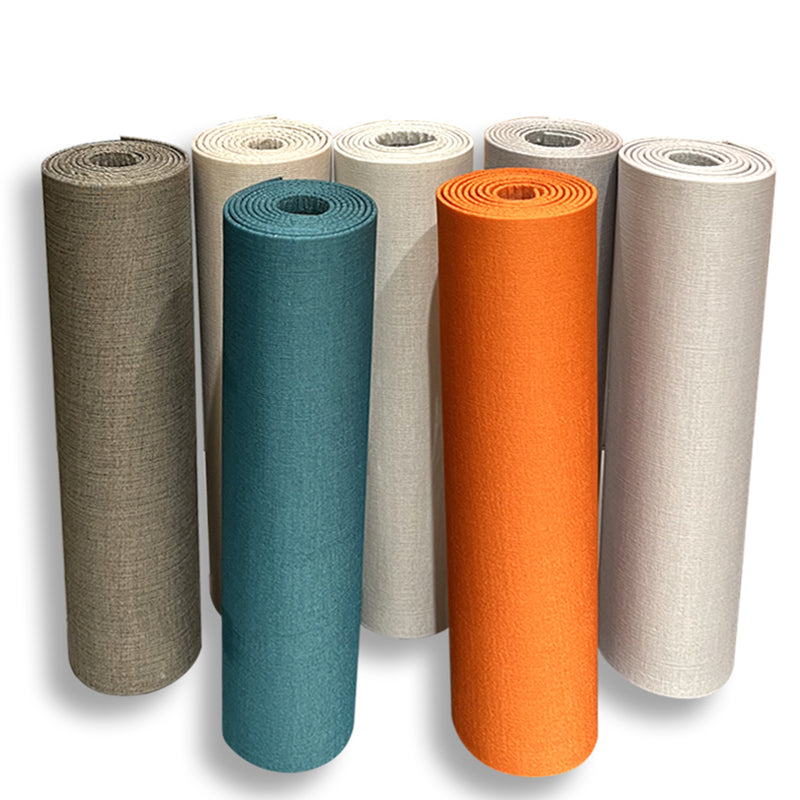 Acoustic wall cladding Solid color Peelable and press foam living room wall panel