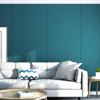 Acoustic wall cladding Solid color Peelable and press foam living room wall panel