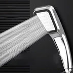 Plastic Wall-mounted Shower Head Modern Bathroom Handheld Shower Head
