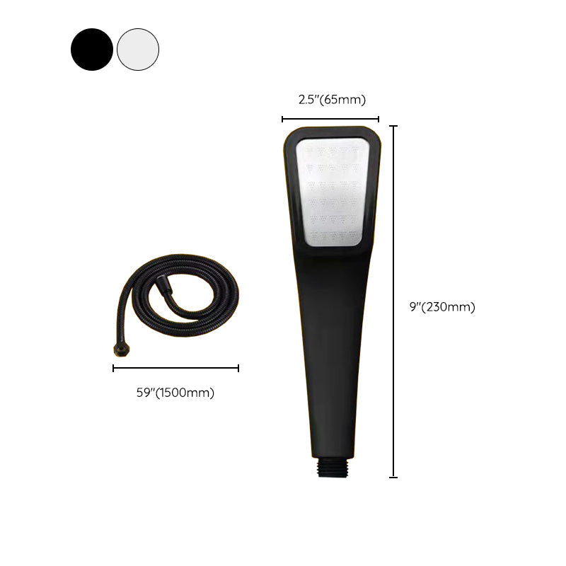 Plastic Wall-mounted Shower Head Modern Bathroom Handheld Shower Head