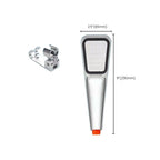 Plastic Wall-mounted Shower Head Modern Bathroom Handheld Shower Head
