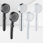 Plastic Hand Shower Wall Mounted Shower Head with Adjustable Spray Pattern