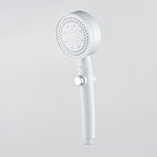 Plastic Hand Shower Wall Mounted Shower Head with Adjustable Spray Pattern