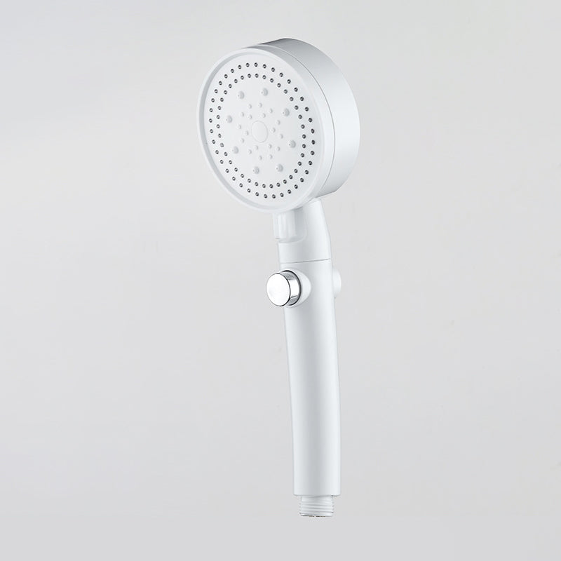 Plastic Hand Shower Wall Mounted Shower Head with Adjustable Spray Pattern