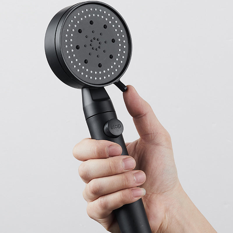 Plastic handheld shower wall-mounted shower head with adjustable spray pattern