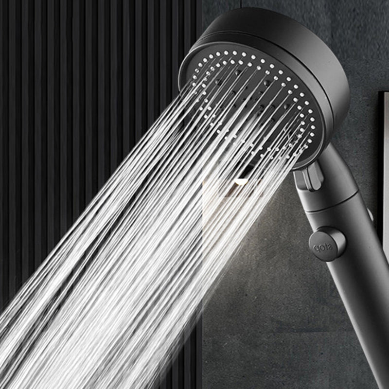 Plastic Hand Shower Wall Mounted Shower Head with Adjustable Spray Pattern