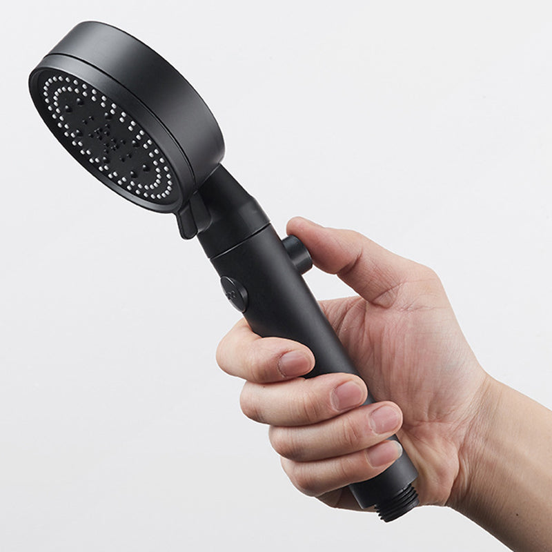 Plastic Hand Shower Wall Mounted Shower Head with Adjustable Spray Pattern