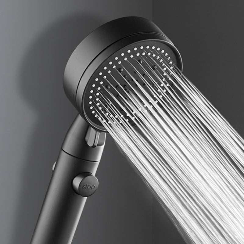 Plastic Hand Shower Wall Mounted Shower Head with Adjustable Spray Pattern