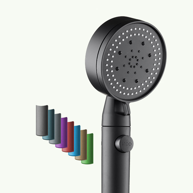 Plastic Hand Shower Wall Mounted Shower Head with Adjustable Spray Pattern