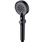 Plastic Wall Mounted Shower Head Modern Handheld Shower Head