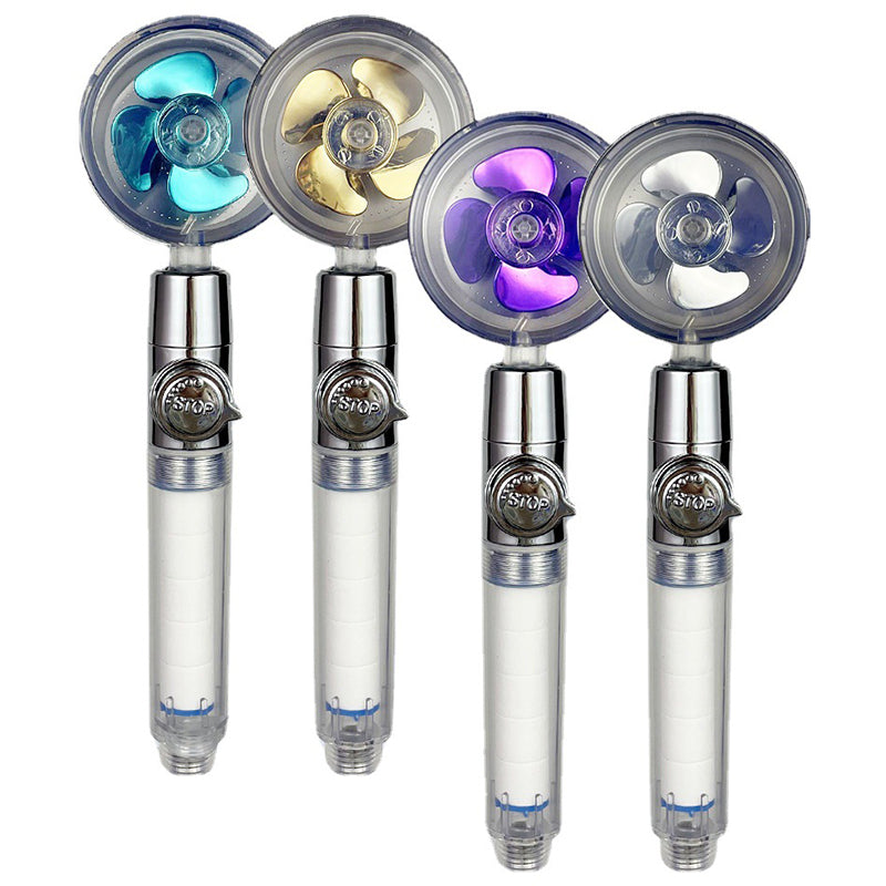 Modern Style Shower Head Wall Mounted Plastic Handheld Shower Head
