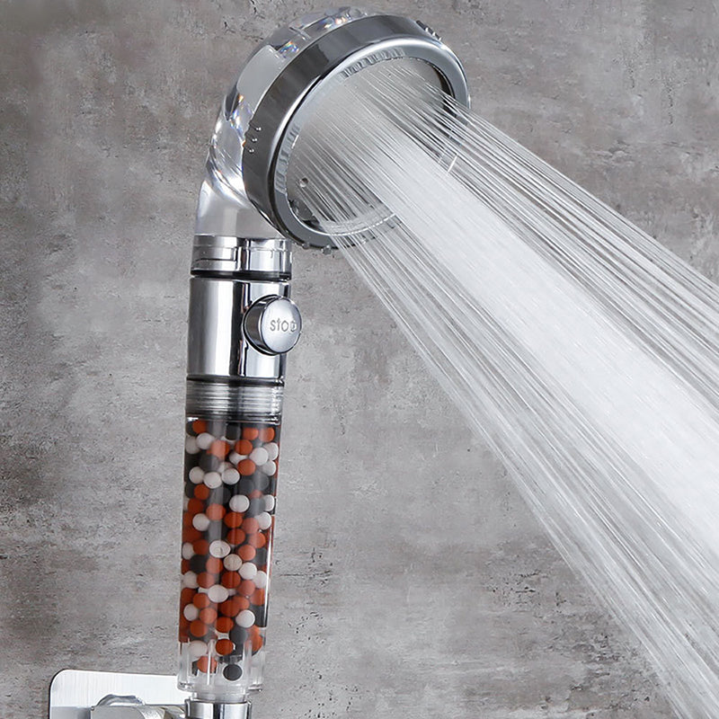 Handheld shower head with catalyst water filtration wall-mounted shower head