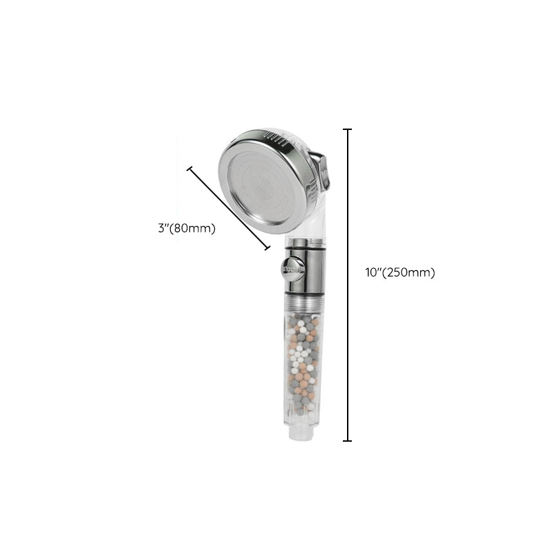 Handheld shower head with catalyst water filtration wall-mounted shower head