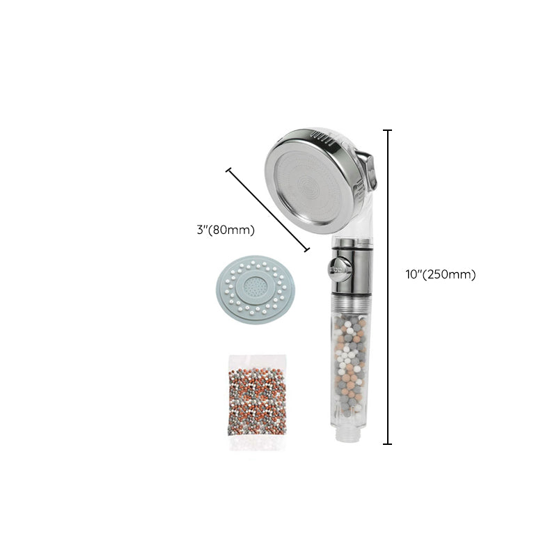 Handheld shower head with catalyst water filtration wall-mounted shower head